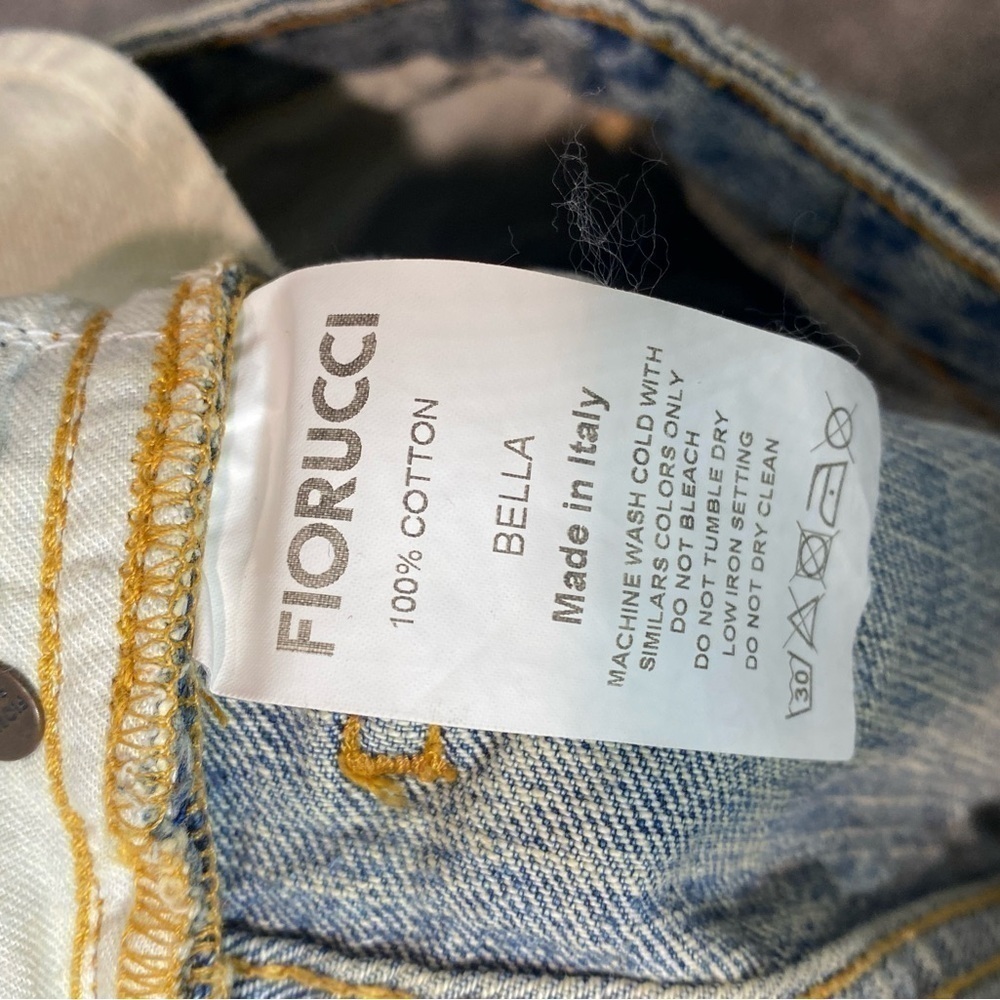 FIORUCCI Y2K STRAIGHT LEG JEANS - Picture 10 of 11